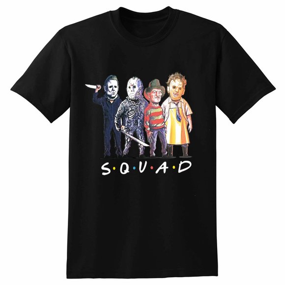 Scary Halloween Squad T-Shirt - Unisex - Picture 1 of 2